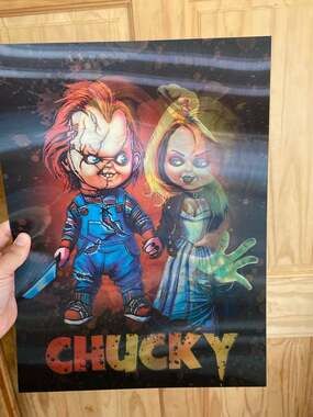 Chucky lenticular poster